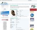 Athletic Scholarship Corporation (ASC) sample profile page